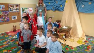 Jasełka i święty Mikołaj w Kamienniku